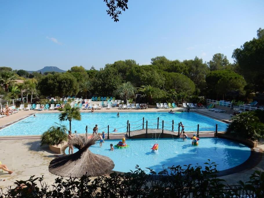 Mobile Home 6-Pers Camping Lei Suves-Cotes D'Azur-Including Airco Рокбрюн-сюр-Аржан Екстер'єр фото