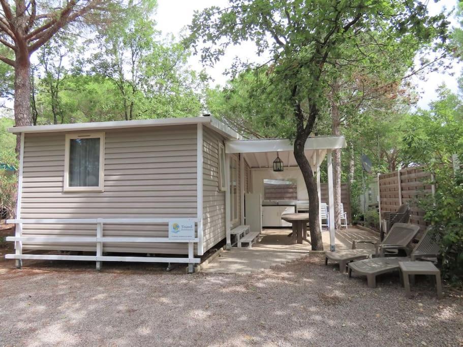 Mobile Home 6-Pers Camping Lei Suves-Cotes D'Azur-Including Airco Рокбрюн-сюр-Аржан Екстер'єр фото