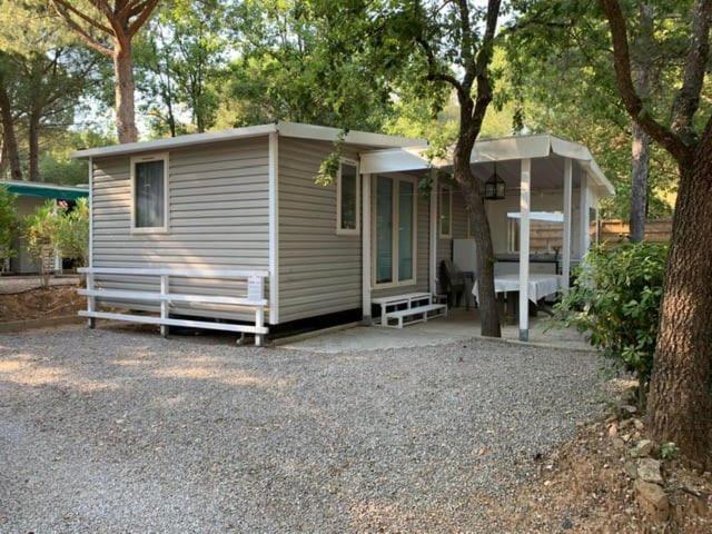 Mobile Home 6-Pers Camping Lei Suves-Cotes D'Azur-Including Airco Рокбрюн-сюр-Аржан Екстер'єр фото